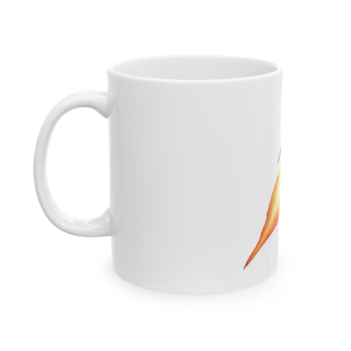 "Mars 2 Day Shipping" White Ceramic Mug — Graphic