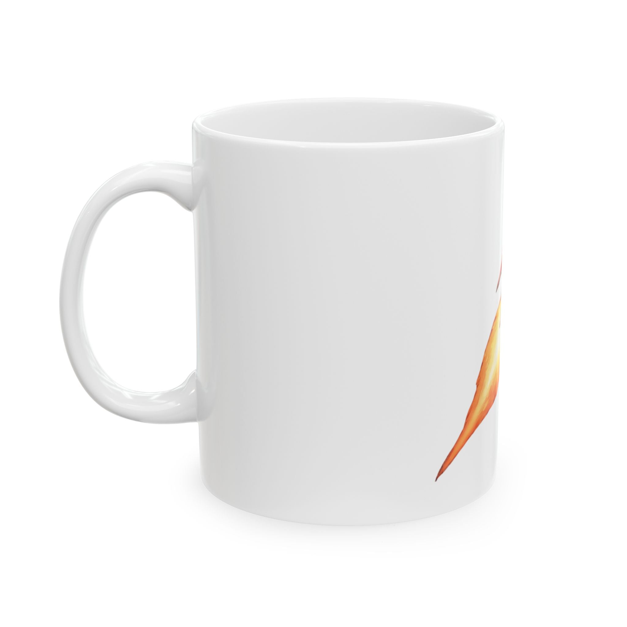 "Mars 2 Day Shipping" White Ceramic Mug — Graphic
