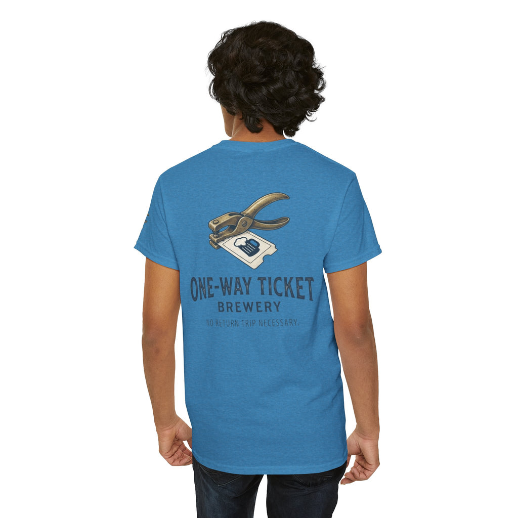 "One-Way Ticket Brewery" Premium Graphic Tee