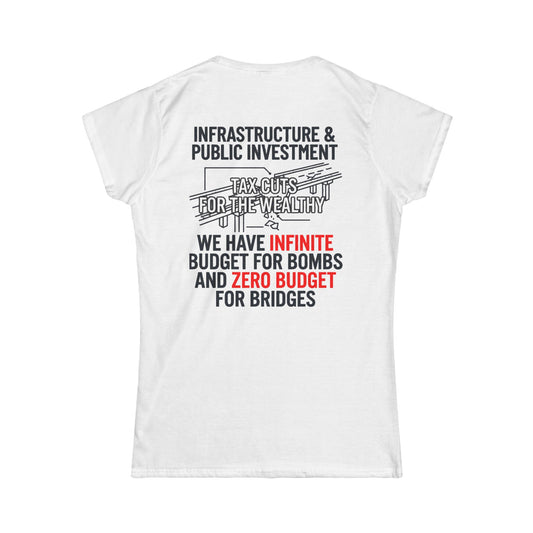 "Protest Series - Fix The Roads" Women's Tee
