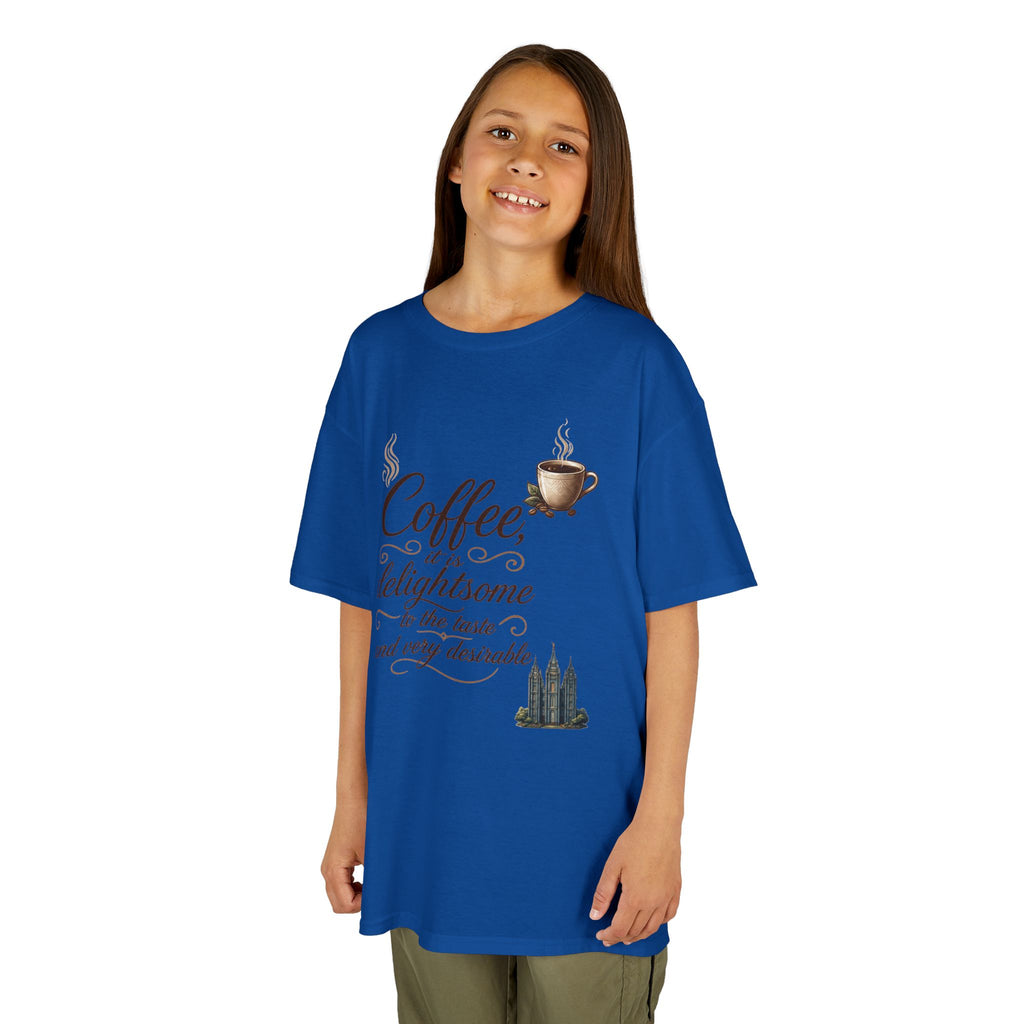 "Coffee is Delightsome" Kids Tee
