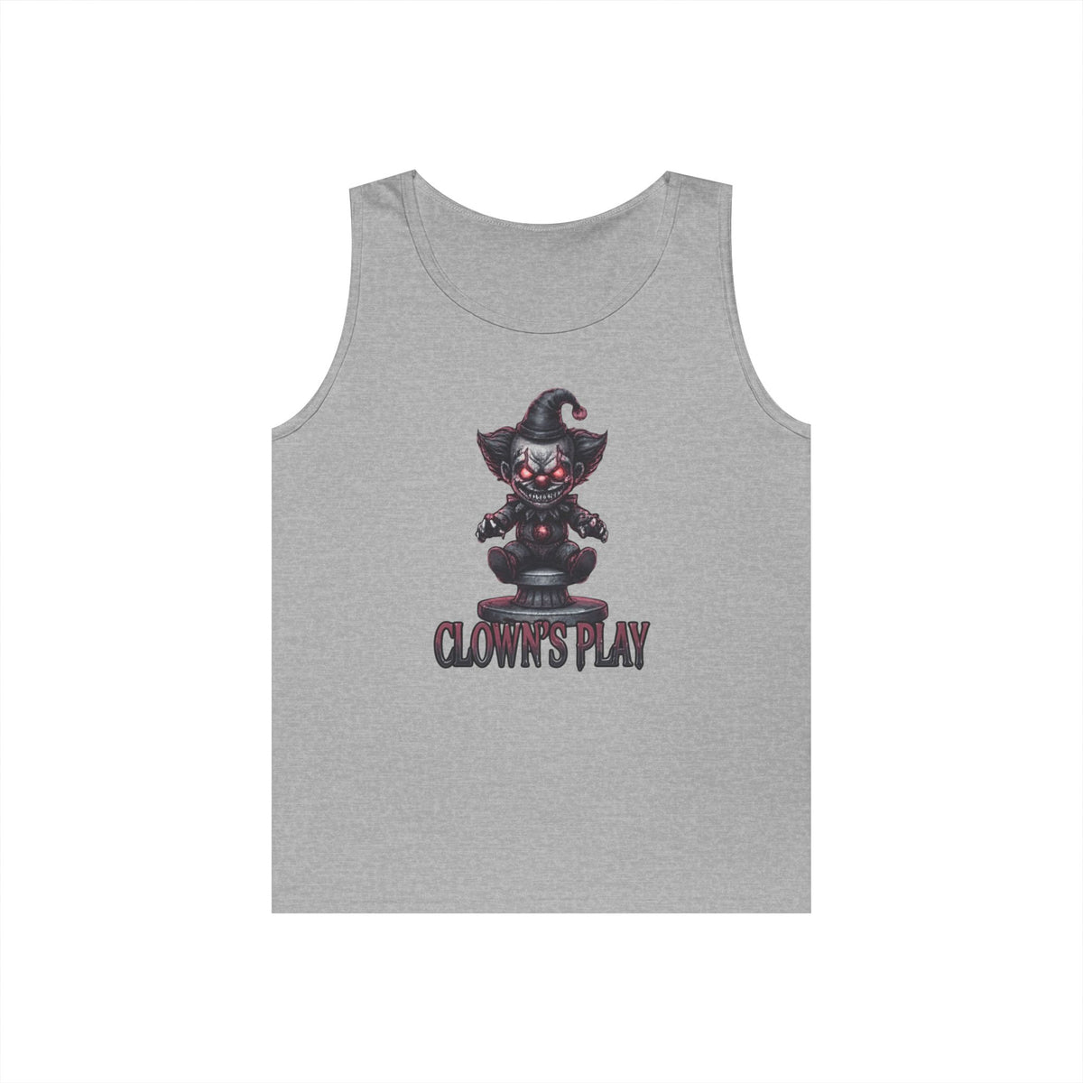 Color: Sport Grey | Clown Play Tank Top