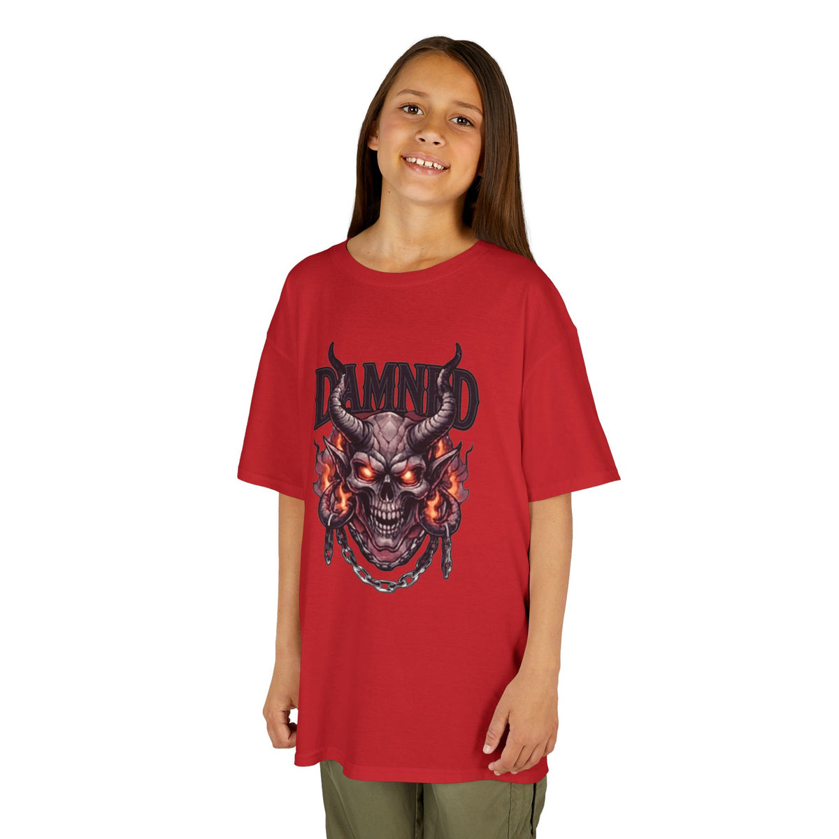 Color: Red | Damned Kids Tee