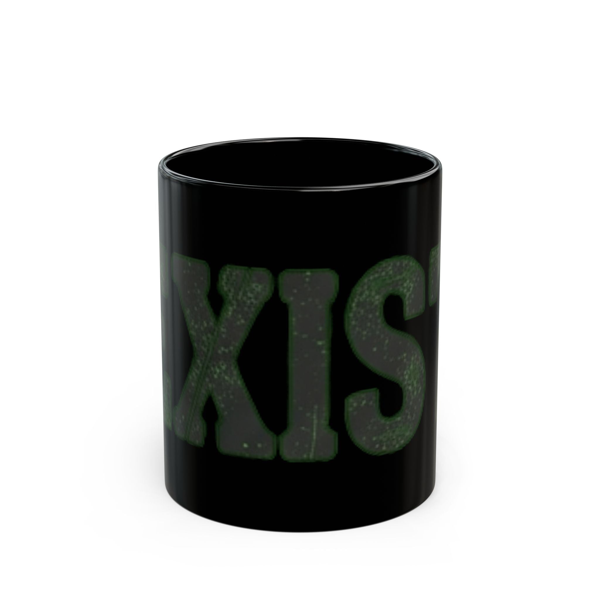 "Better than God" Black Ceramic Mug — Graphic