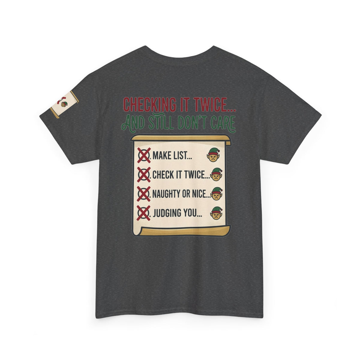 "Checking It Twice" Premium Graphic Tee