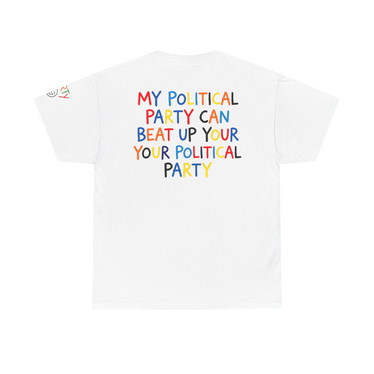 Color: White | Political Parties Premium Graphic Tee
