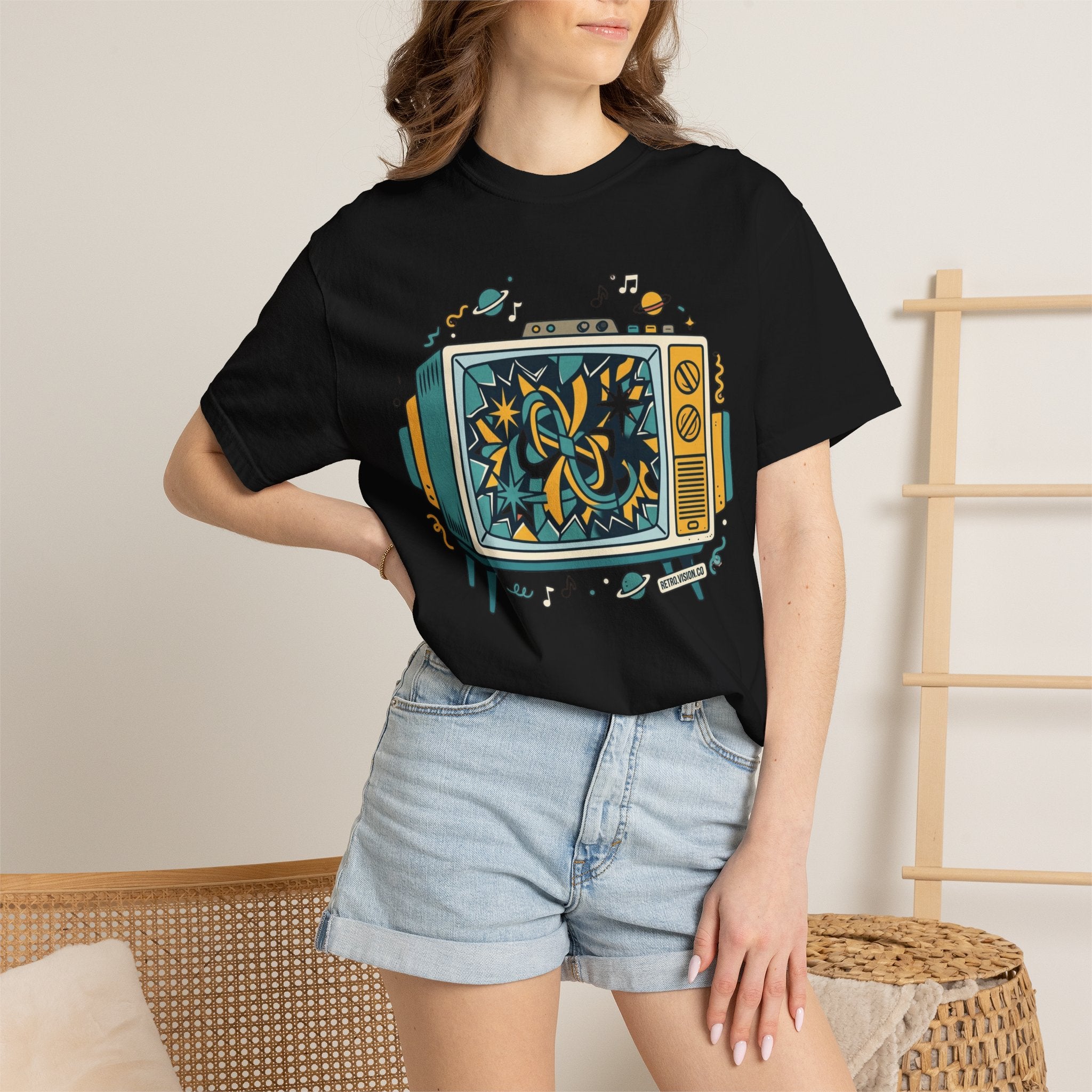 "Retro Vision" Unisex Garment-Dyed Tee