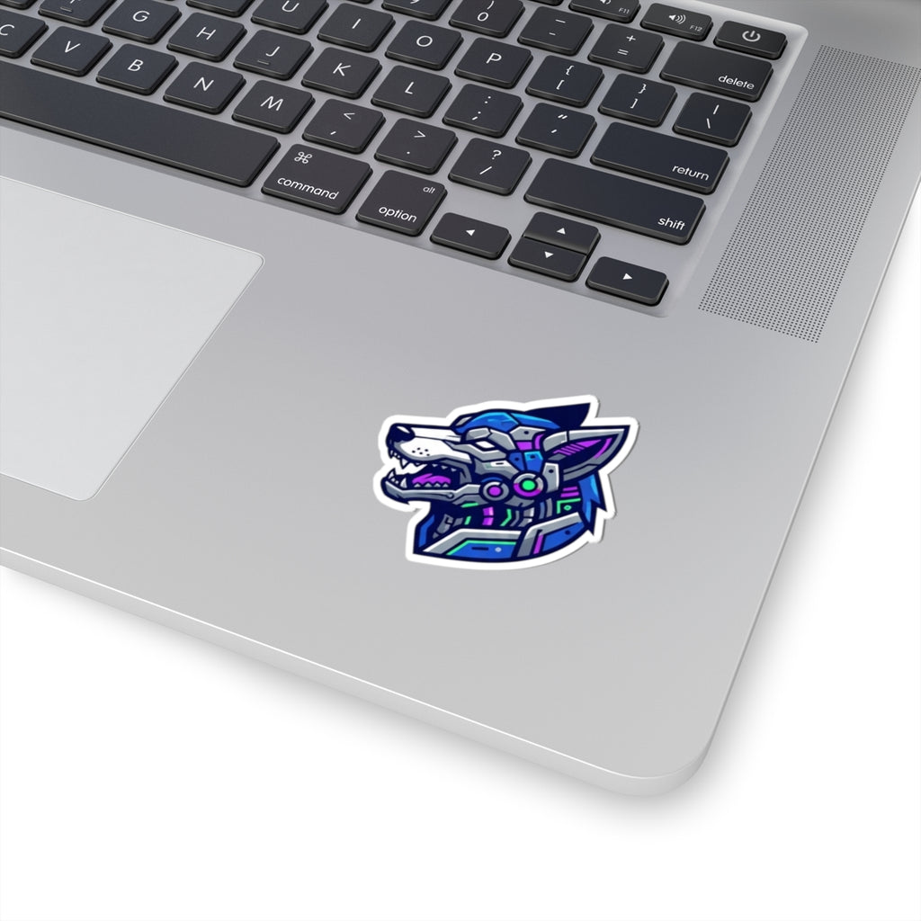 "Cyber Wolf" Sticker