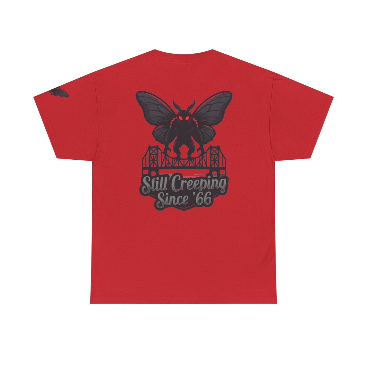 Color: Red | Mothman (West Virginia, USA) Premium Graphic Tee