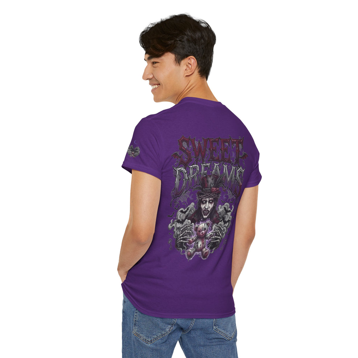 Color: Purple | Sweet Dreams Premium Graphic Tee