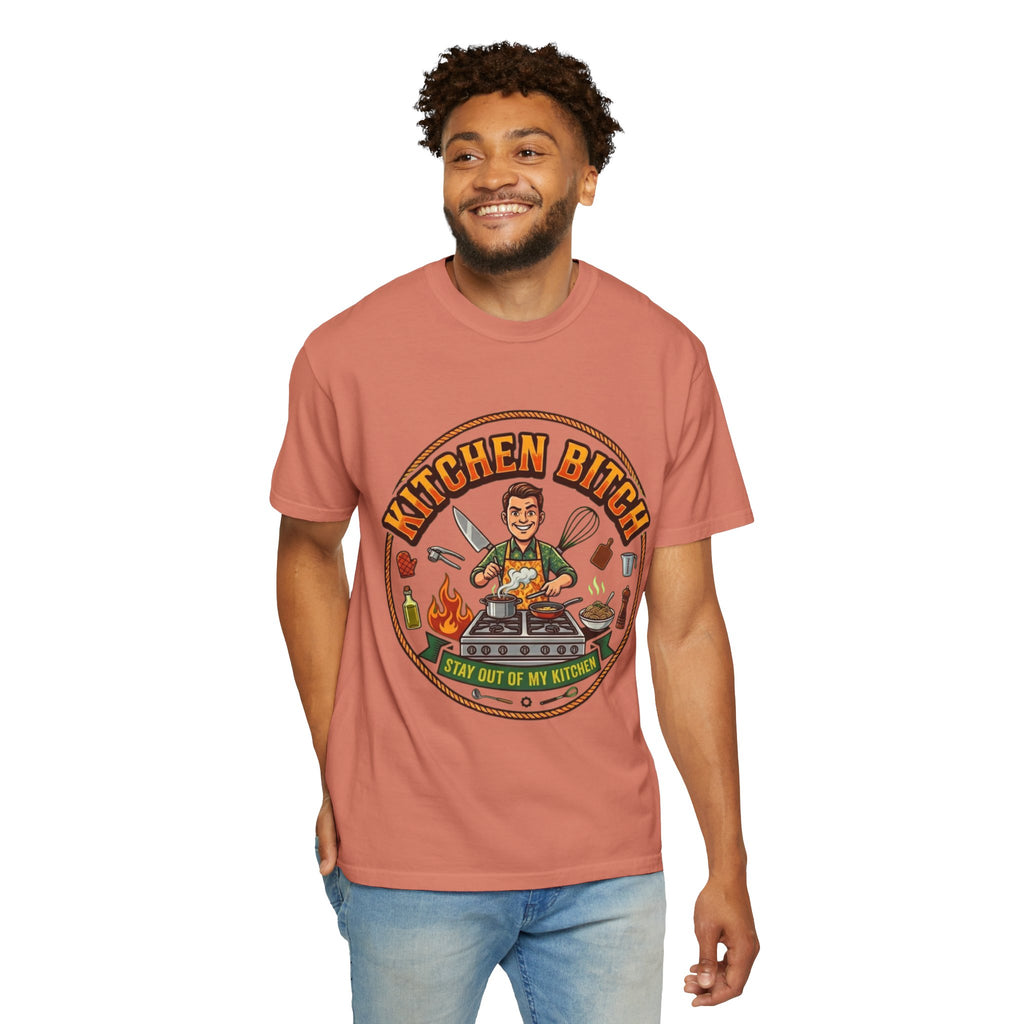 "Kitchen Bitch" Unisex Garment-Dyed Tee