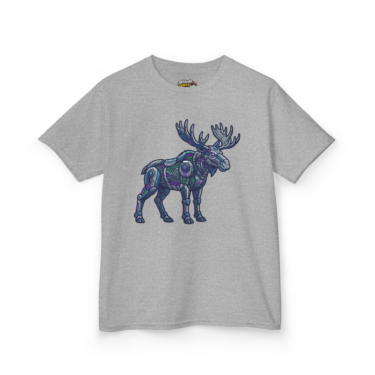 Color: Sport Grey | Cyber Moose Kids Tee