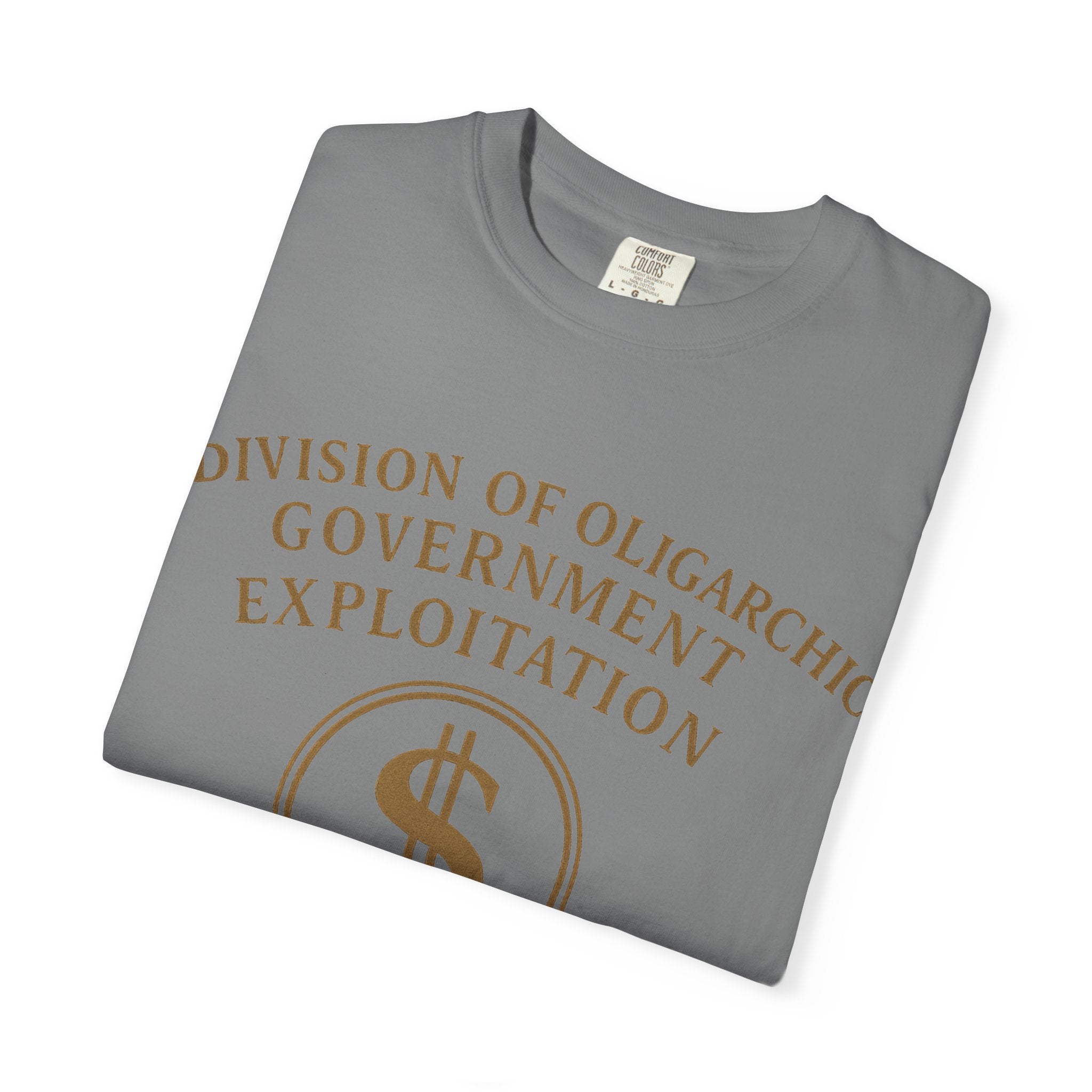 "DOGE—By the Elite, For the Elite" Unisex Garment-Dyed T-shirt