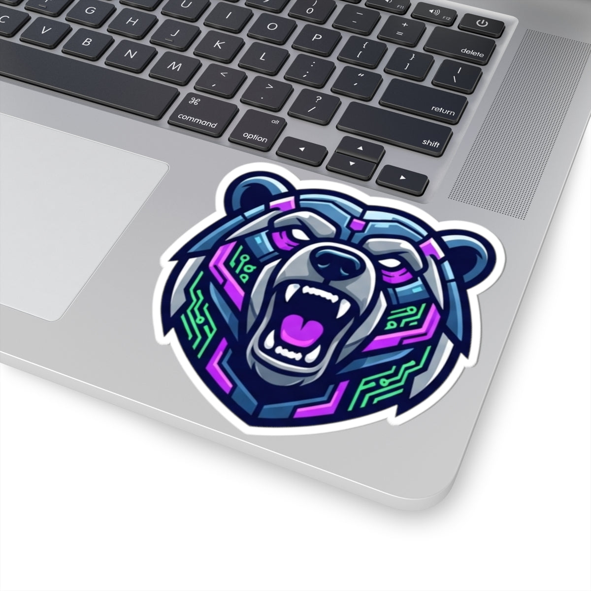 "Cyber Bear" Sticker