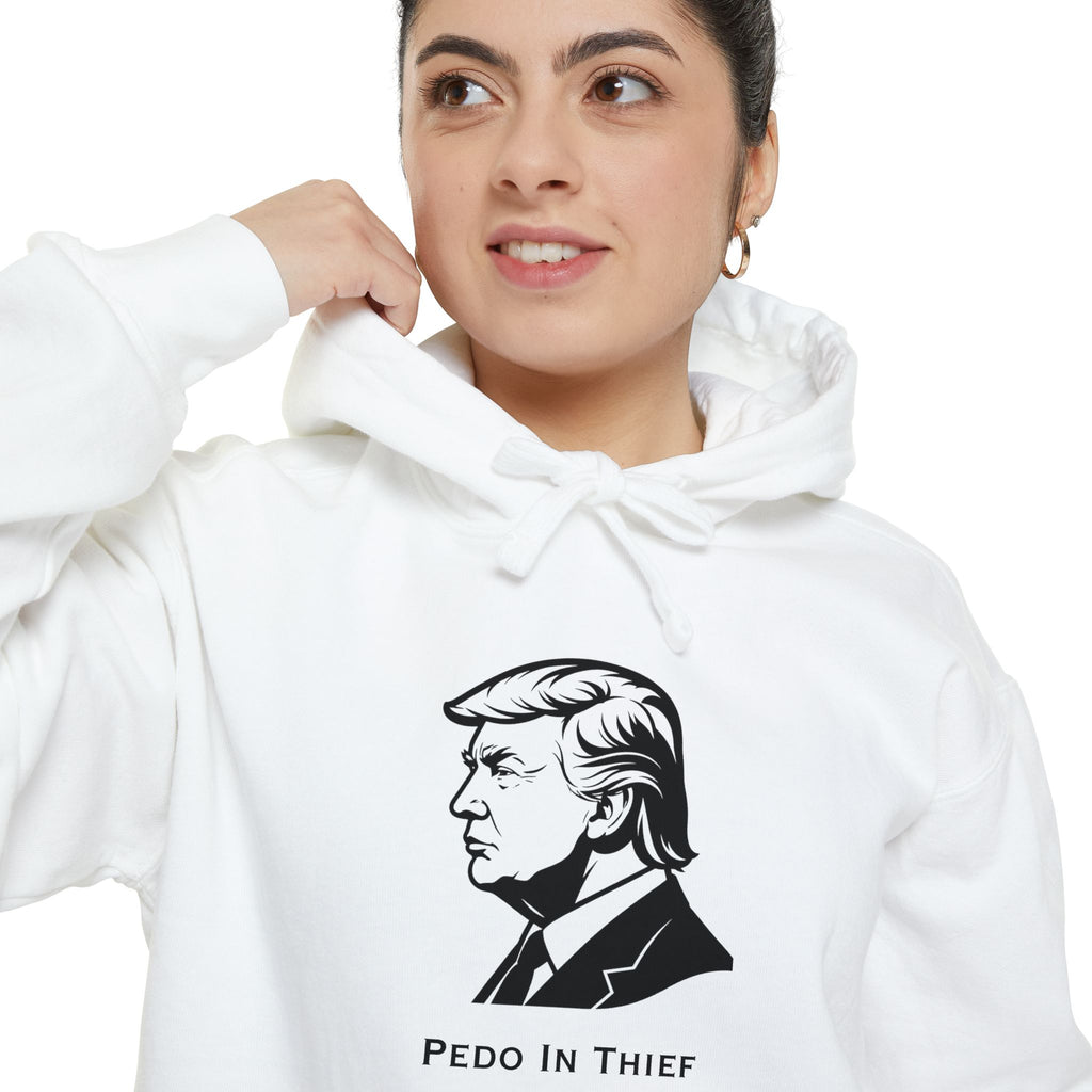 Pedo in Thief | Garment-Dyed Hoodie — AttitudeShirts