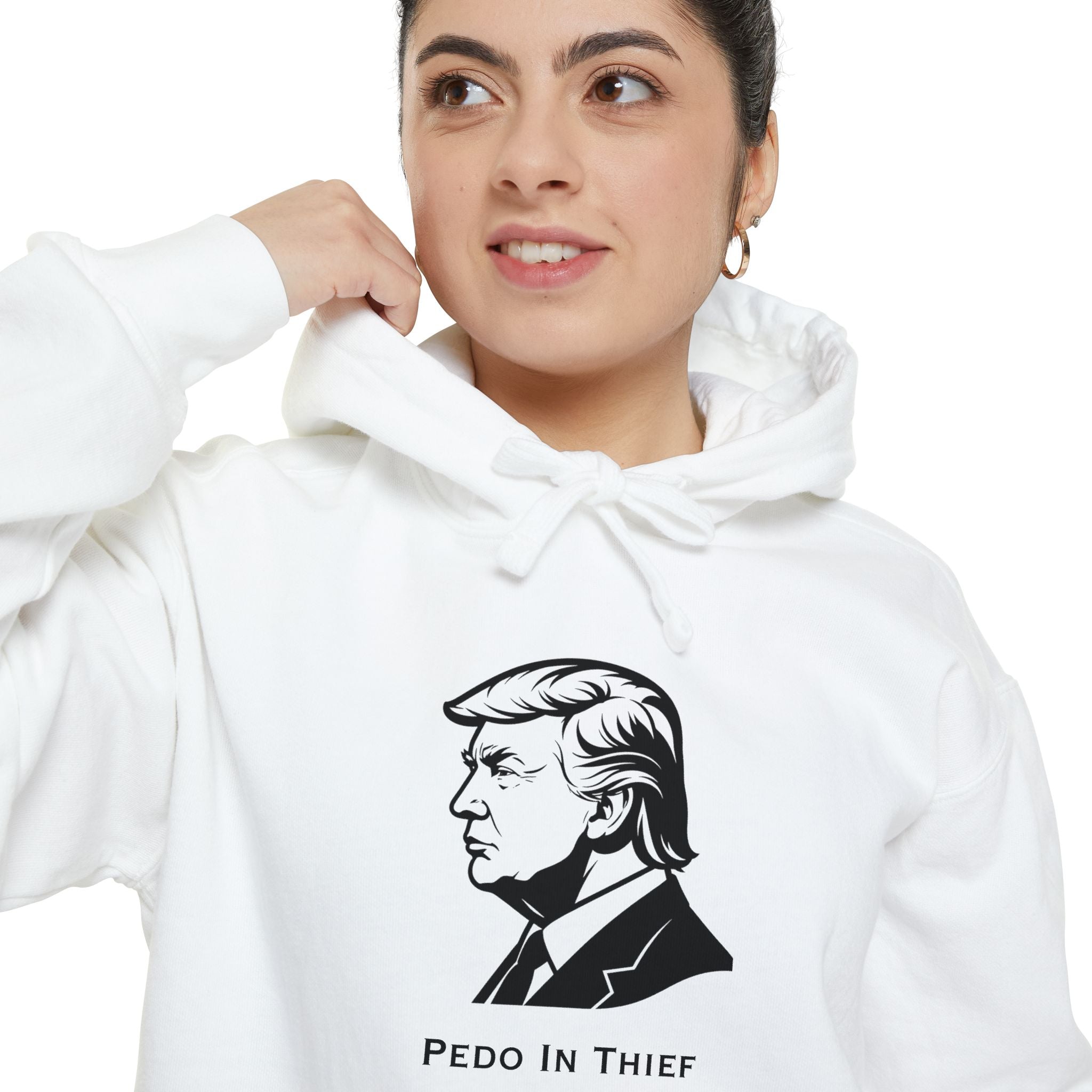 Pedo in Thief | Garment-Dyed Hoodie — AttitudeShirts