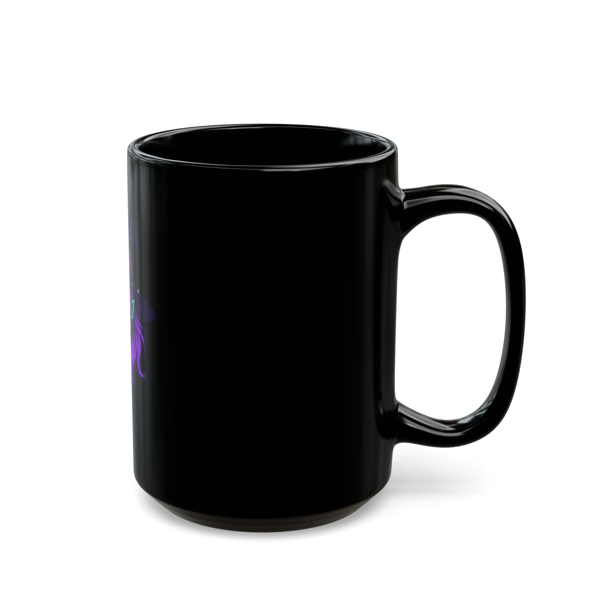"Witch Better Have My Coffee" Black Ceramic Mug — Graphic