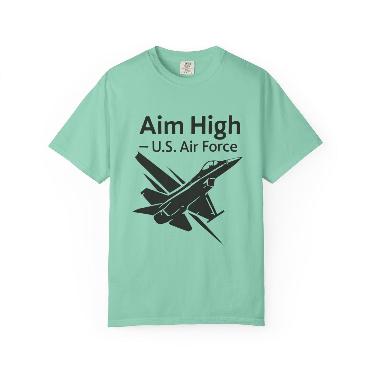 Color: Island Reef | Aim High Unisex Garment-Dyed T-shirt