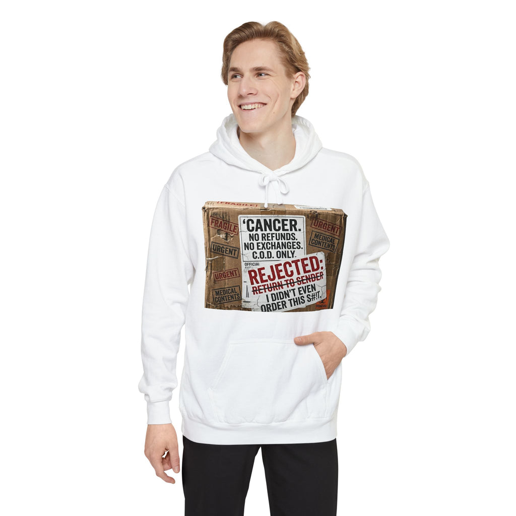 Return to Sender: Cancer Edition | Garment-Dyed Hoodie — AttitudeShirts