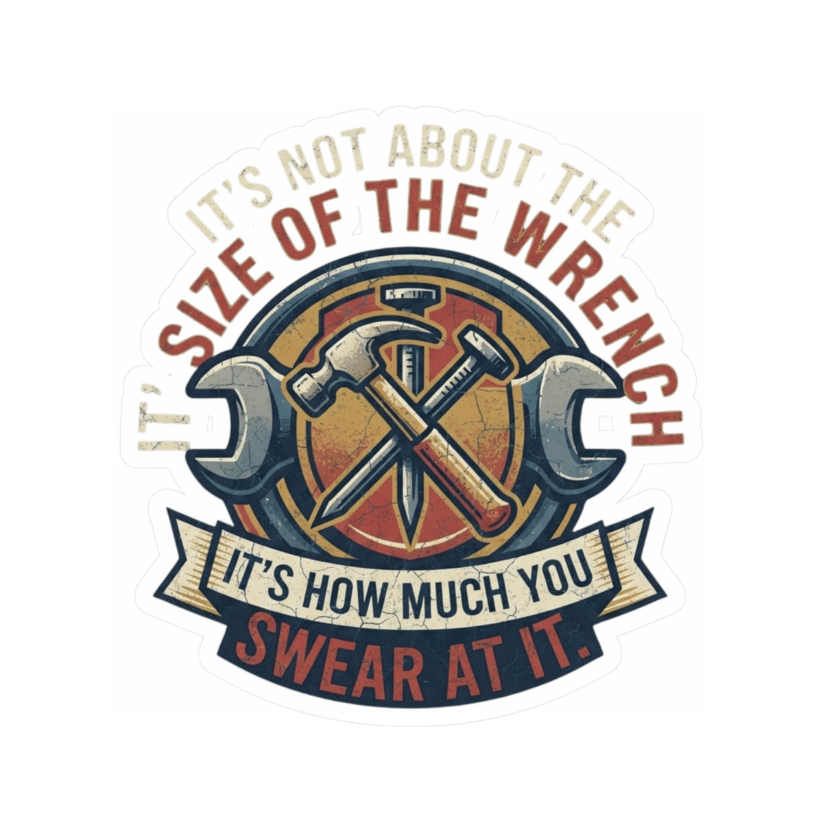 "Size Matters" Sticker — Main