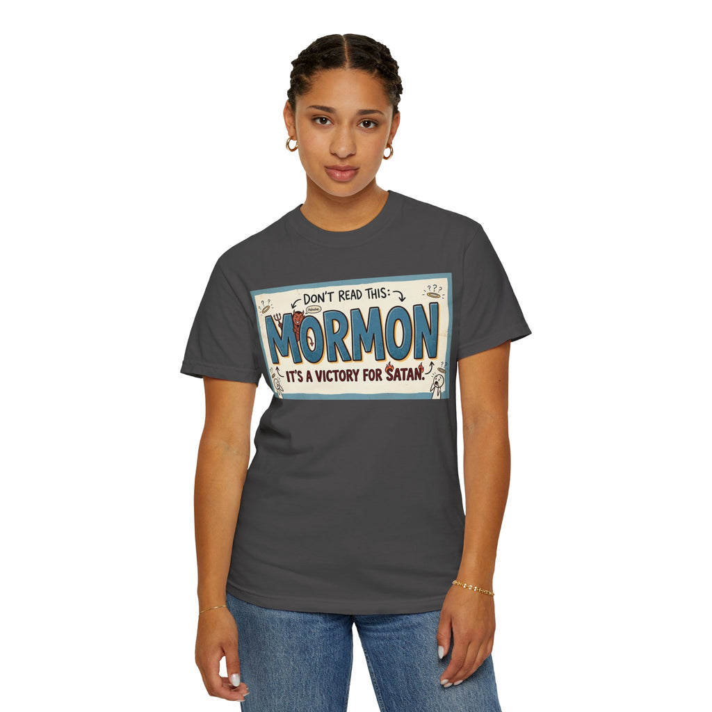 "Victory for Satan T-Shirt" Unisex Garment-Dyed T-shirt