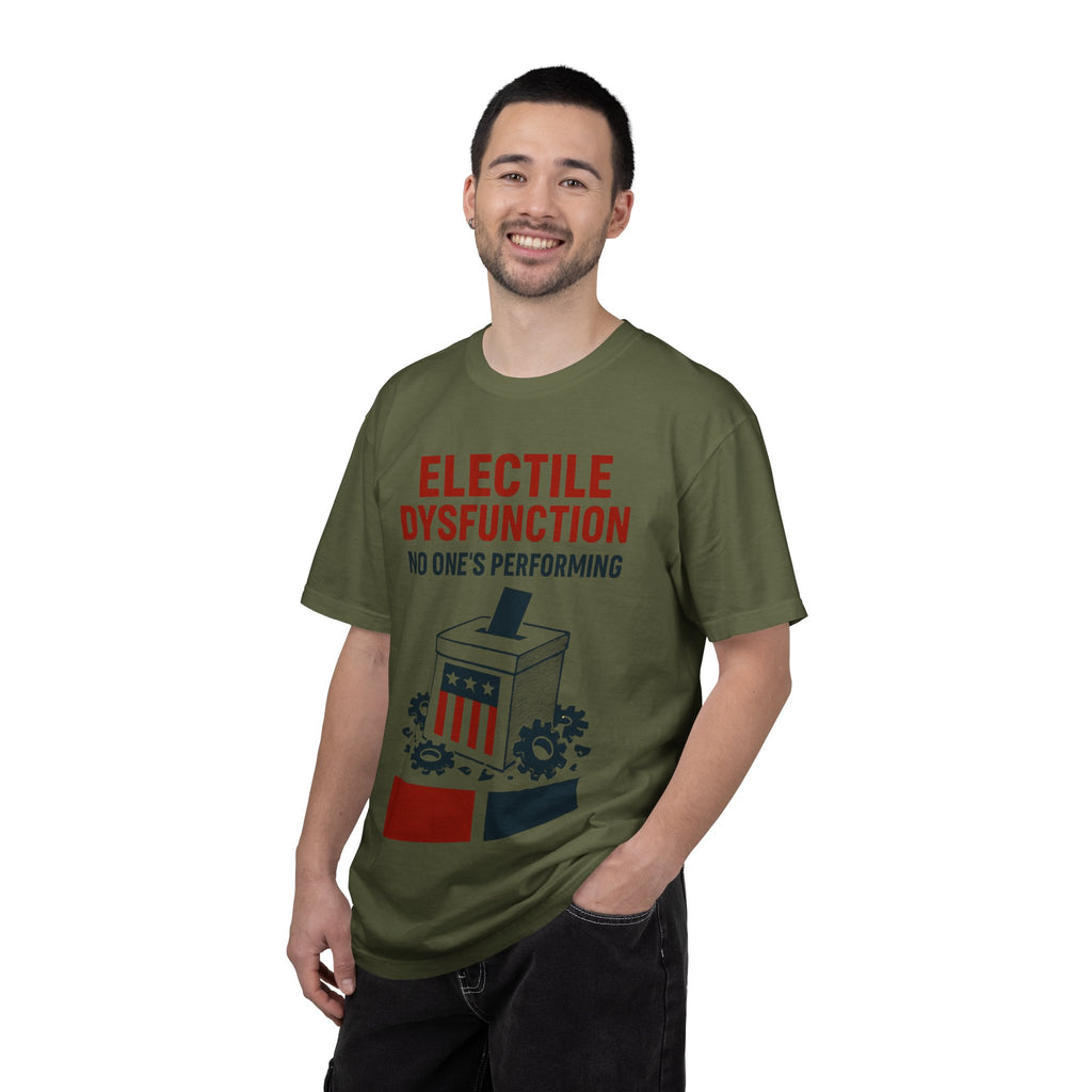 "Electile Dysfunction" Unisex Garment-Dyed T-shirt