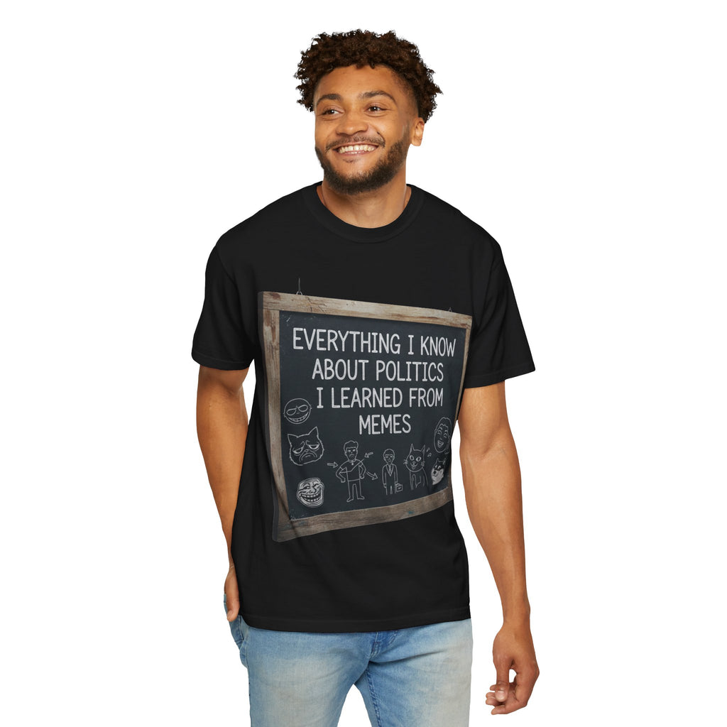 "The Objective Scientist" Unisex Garment-Dyed T-shirt