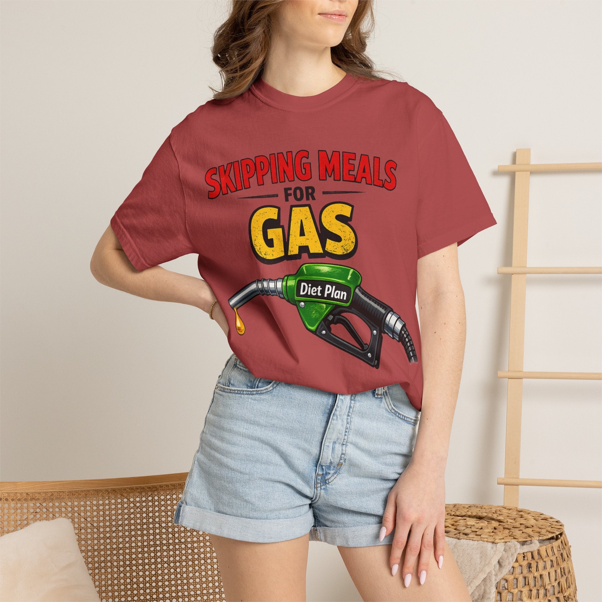 "The High-Octane Diet Plan" Unisex Garment-Dyed T-shirt