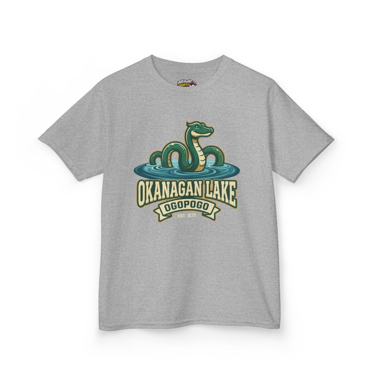 Color: Sport Grey | Ogopogo (Canada) Kids Tee