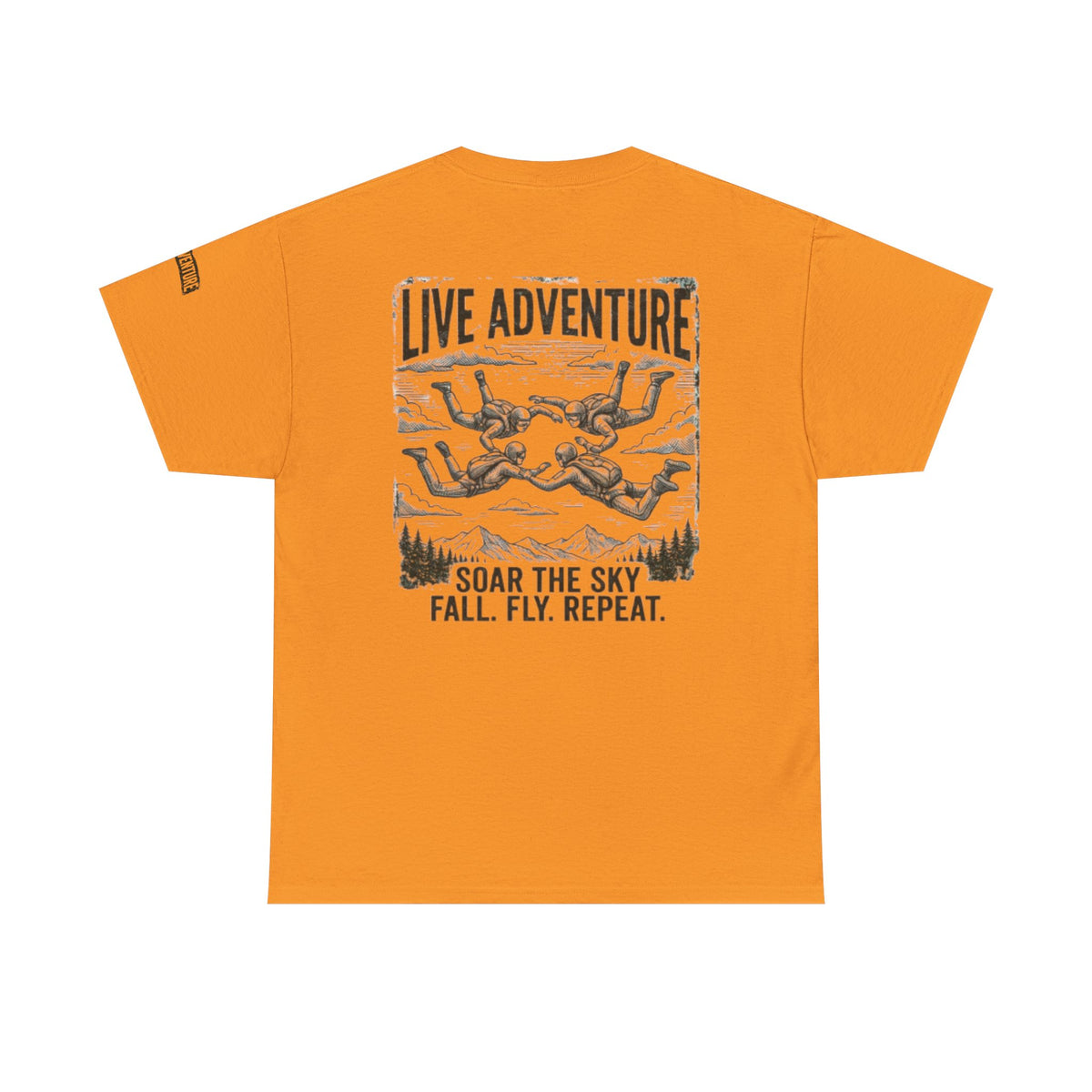 Color: Tennessee Orange | Live Adventure - Skydive Premium Graphic Tee