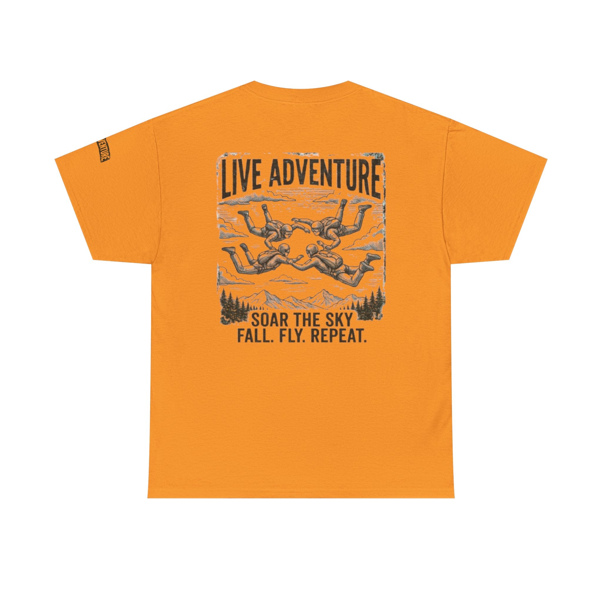 "Live Adventure - Skydive" Premium Graphic Tee