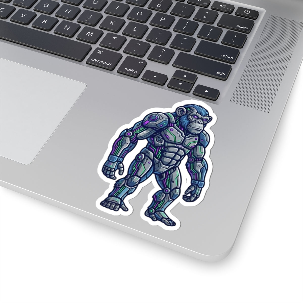 "Cyber Chimp" Sticker — Main