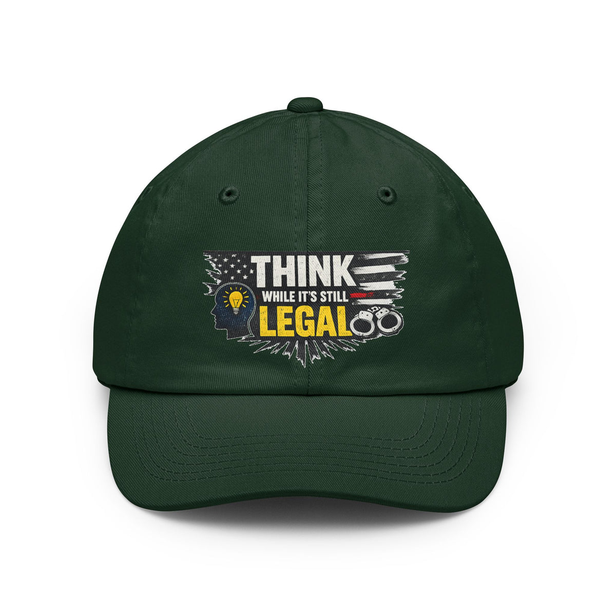 Color: Forest Green | Think Dad Hat