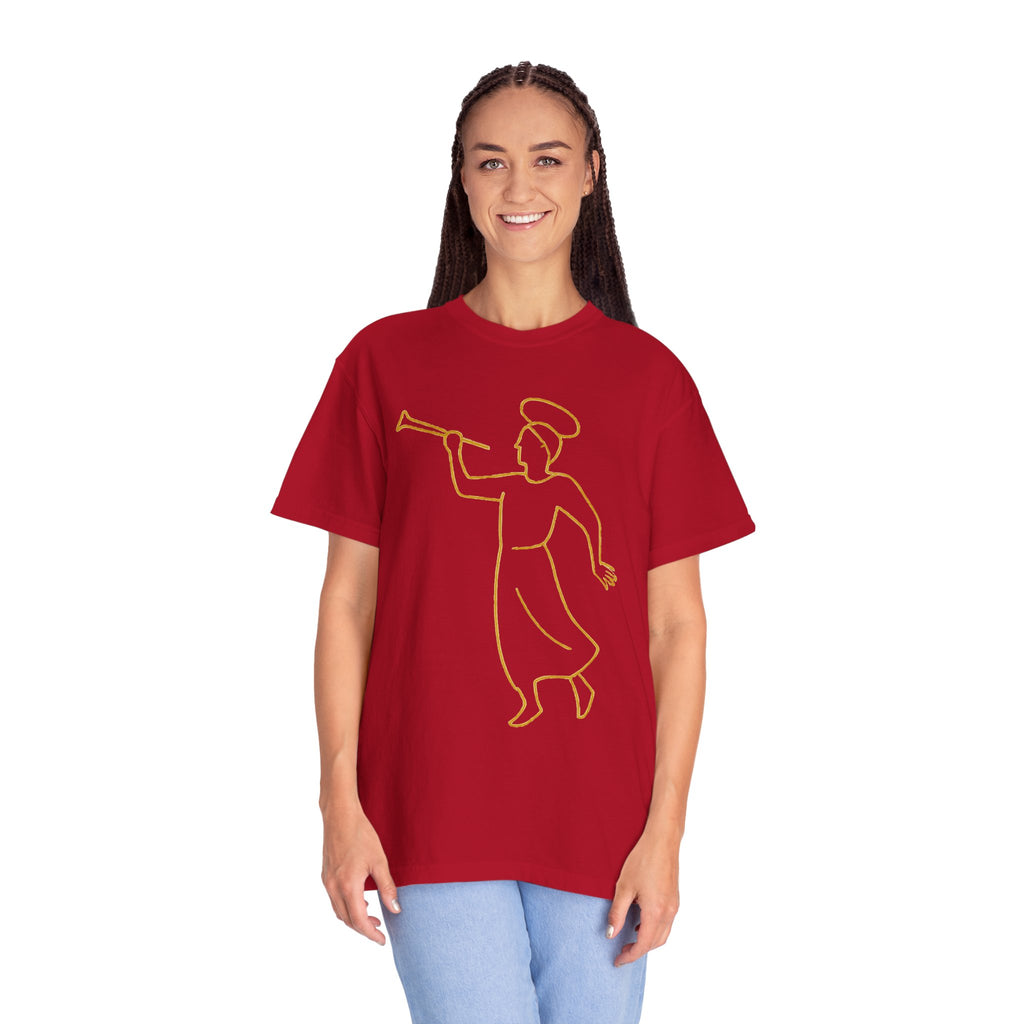 "Angel Moroni" Unisex Garment-Dyed T-shirt