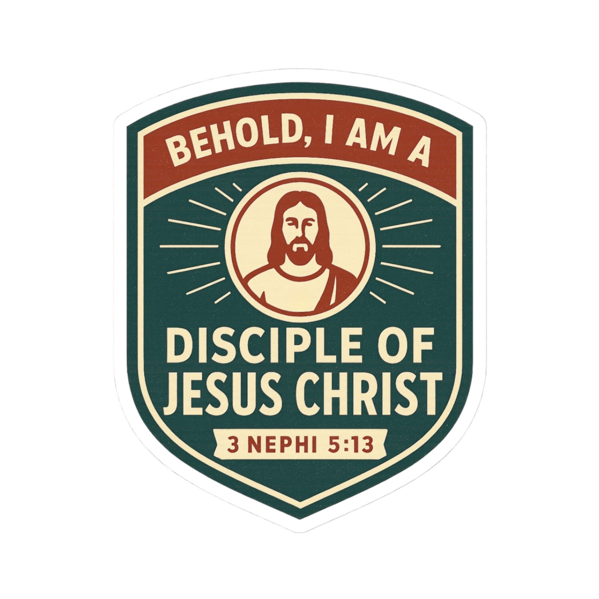 "Disciple of Christ" Sticker — Main