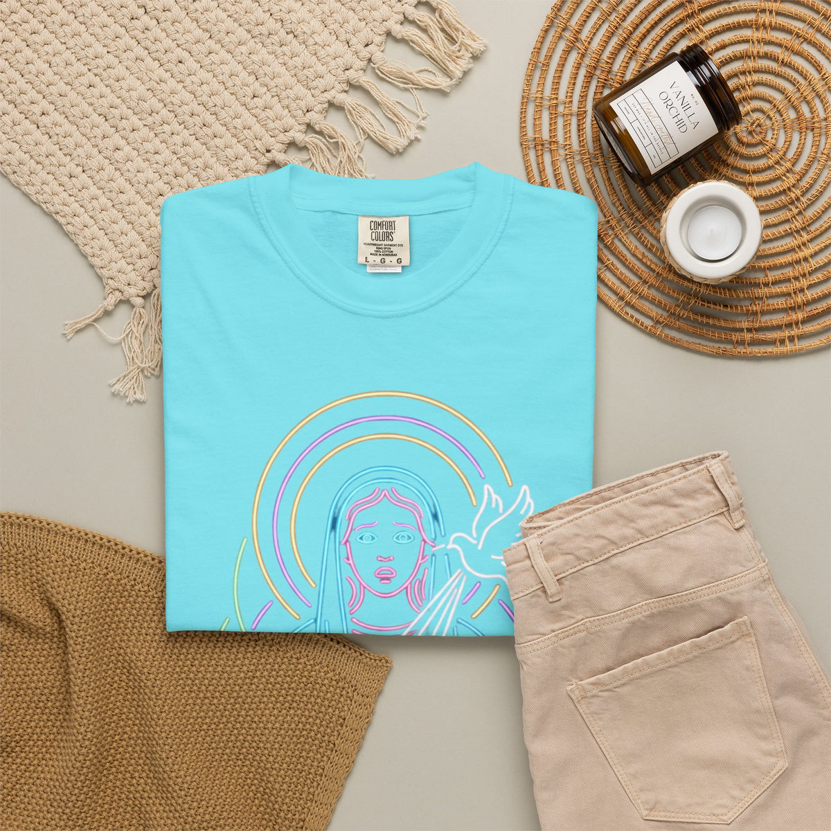 "Good Book Series MILF" Unisex Garment-Dyed Tee