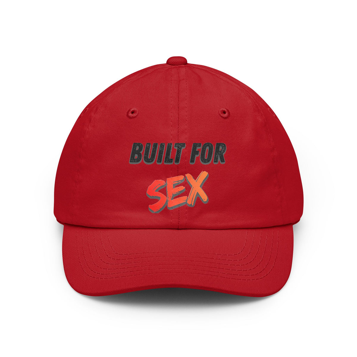 Color: Red | Built for Sex Dad Hat