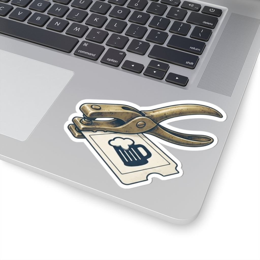 "One-Way Ticket Brewery" Sticker