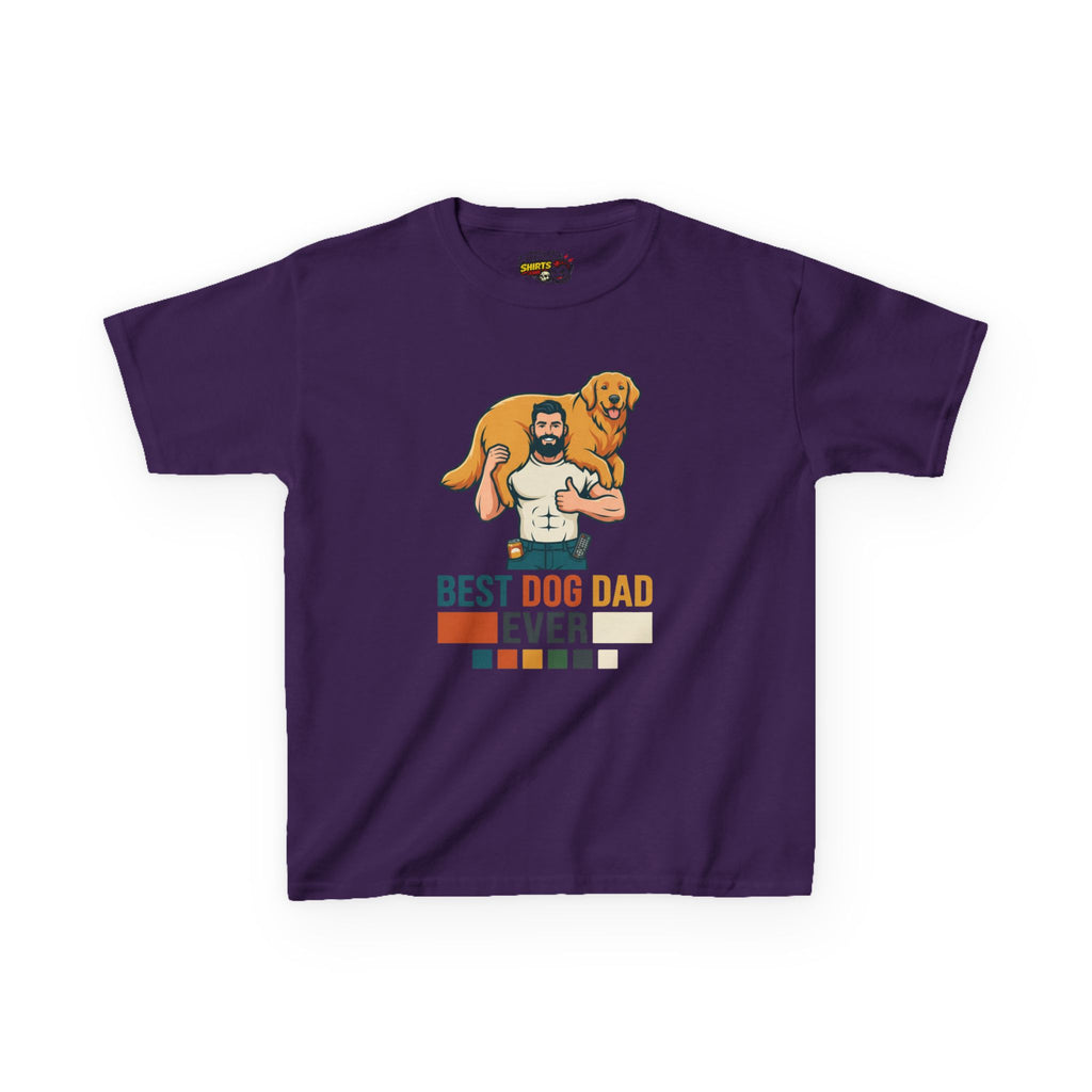 "Best Dog Dad" Kids Tee