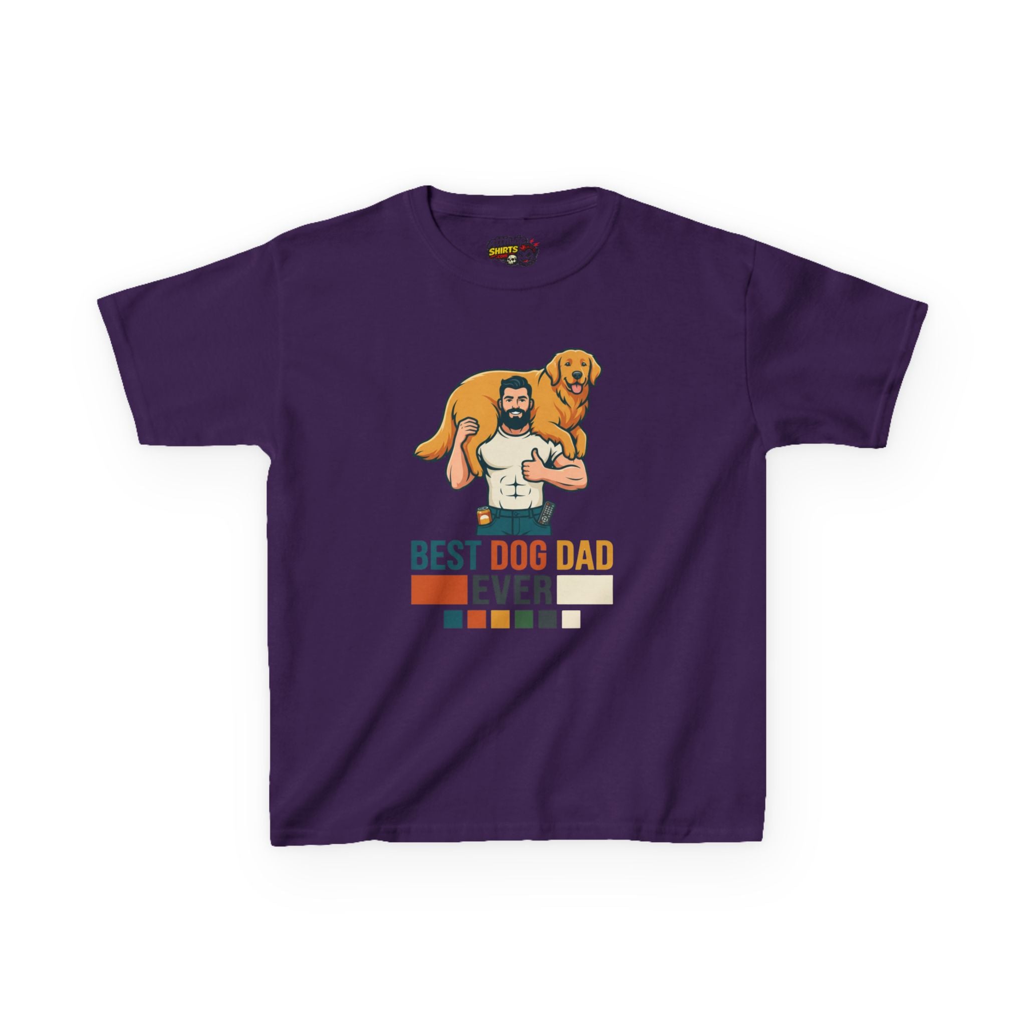 "Best Dog Dad" Kids Tee
