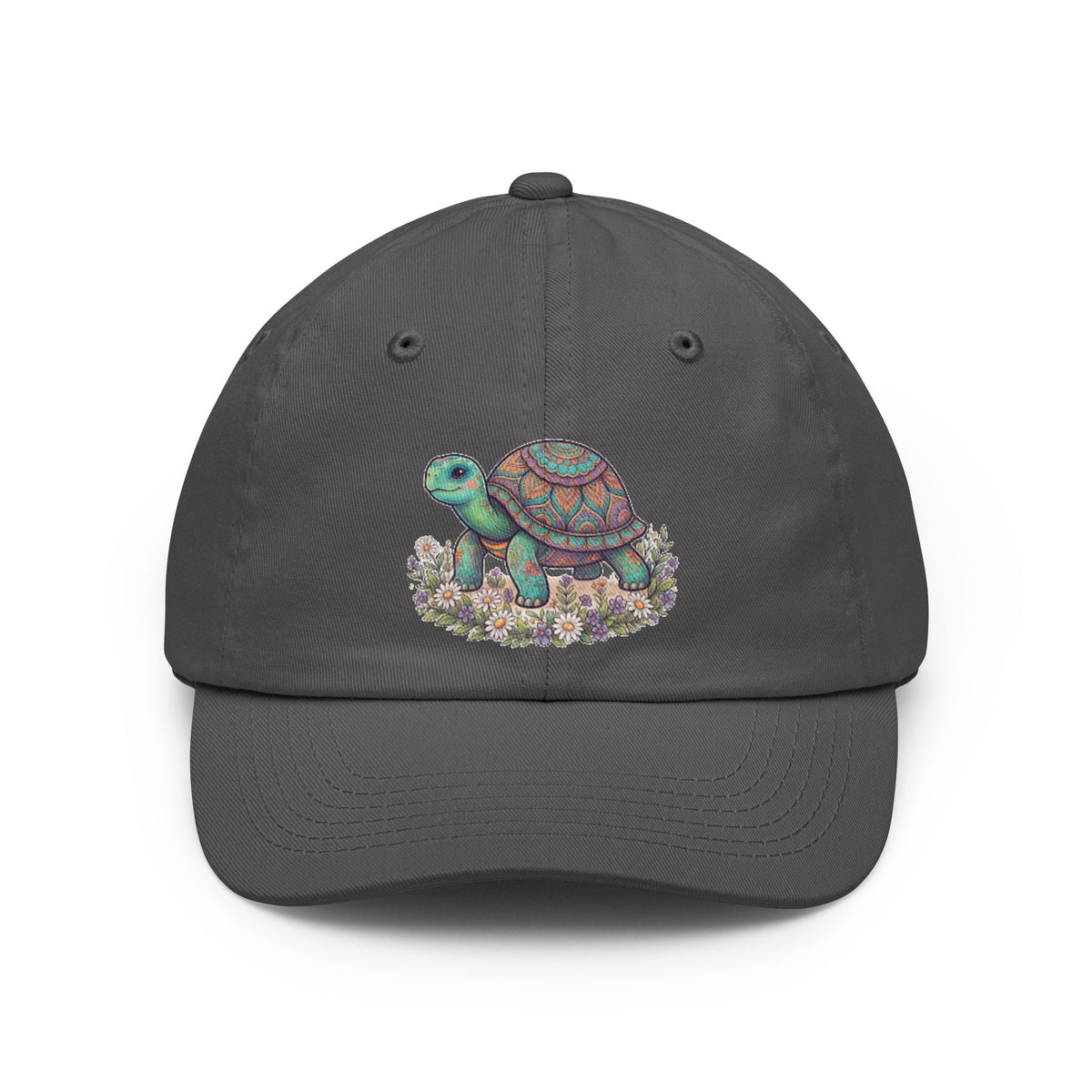 Color: Charcoal | Hippy Turtle Dad Hat