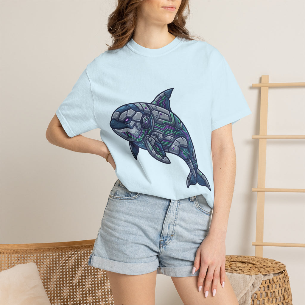 "Killer Whale" Unisex Garment-Dyed Tee