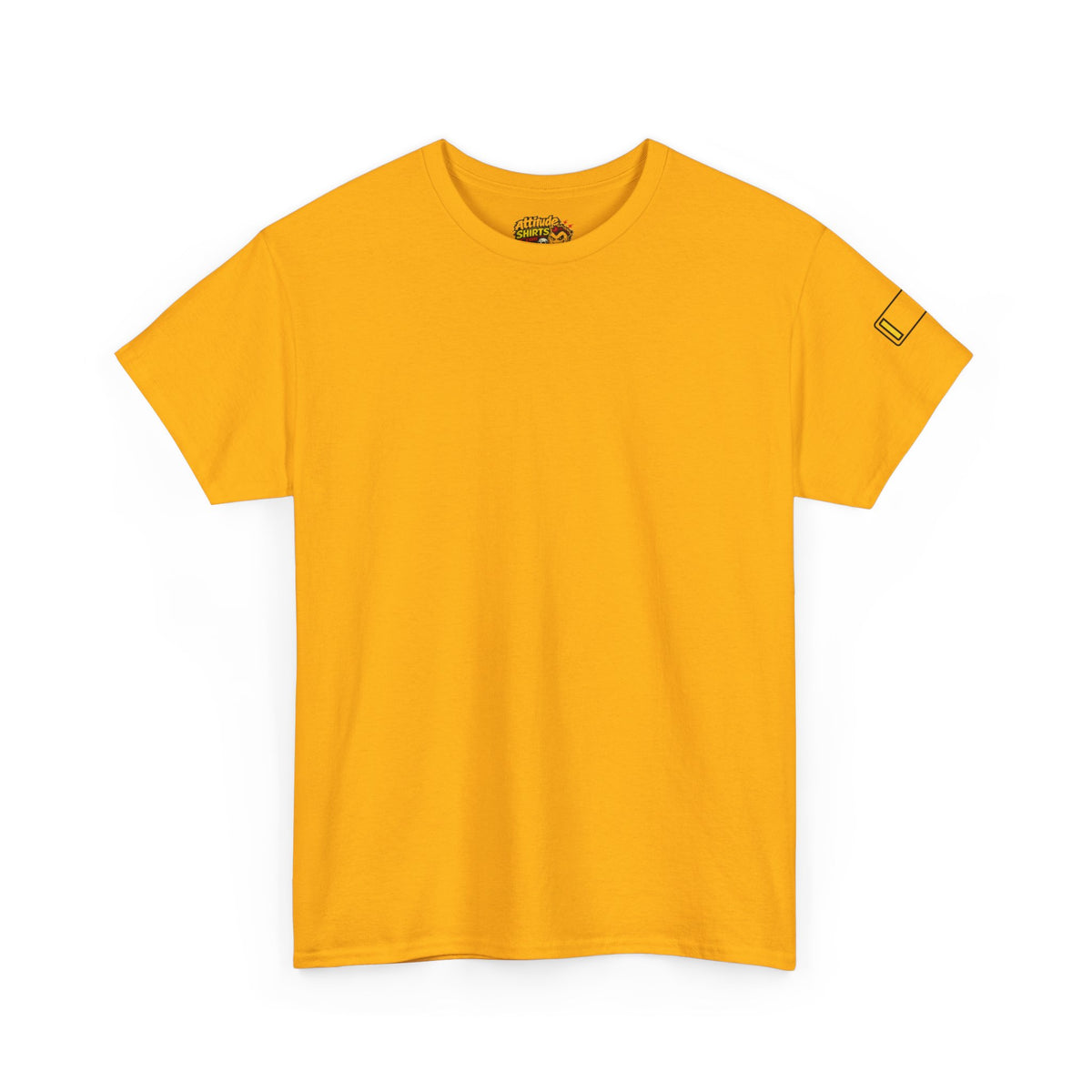 Color: Gold | Low Power Mode Premium Graphic Tee