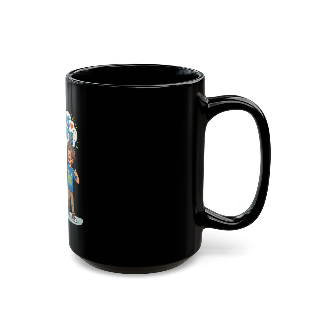 "Dad's Favorite" Black Ceramic Mug