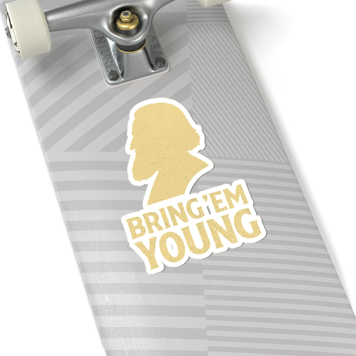 "Bring Em Young" Sticker — Main