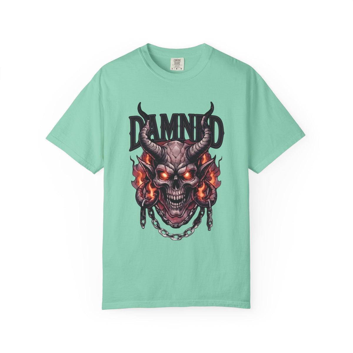 Color: Island Reef | Damned Unisex Garment-Dyed Tee