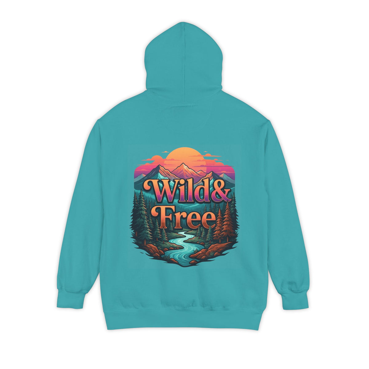 Color: Seafoam | Wild & Free Garment-Dyed Hoodie