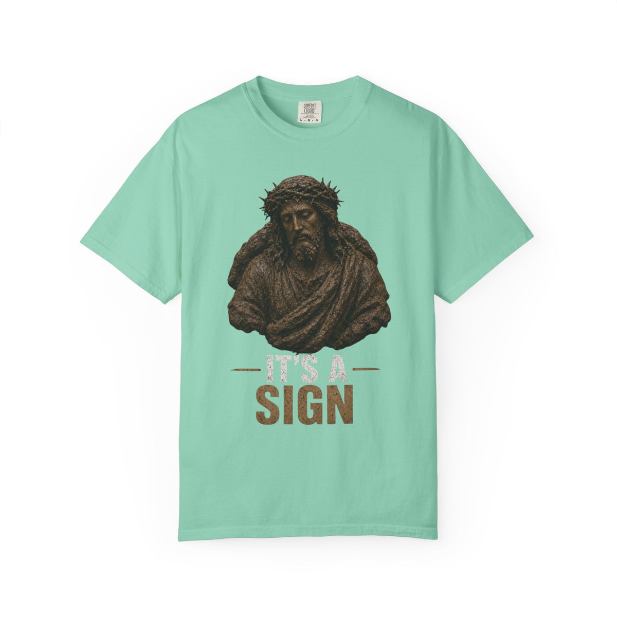 "Good Book Series It's a Sign" Unisex Garment-Dyed Tee