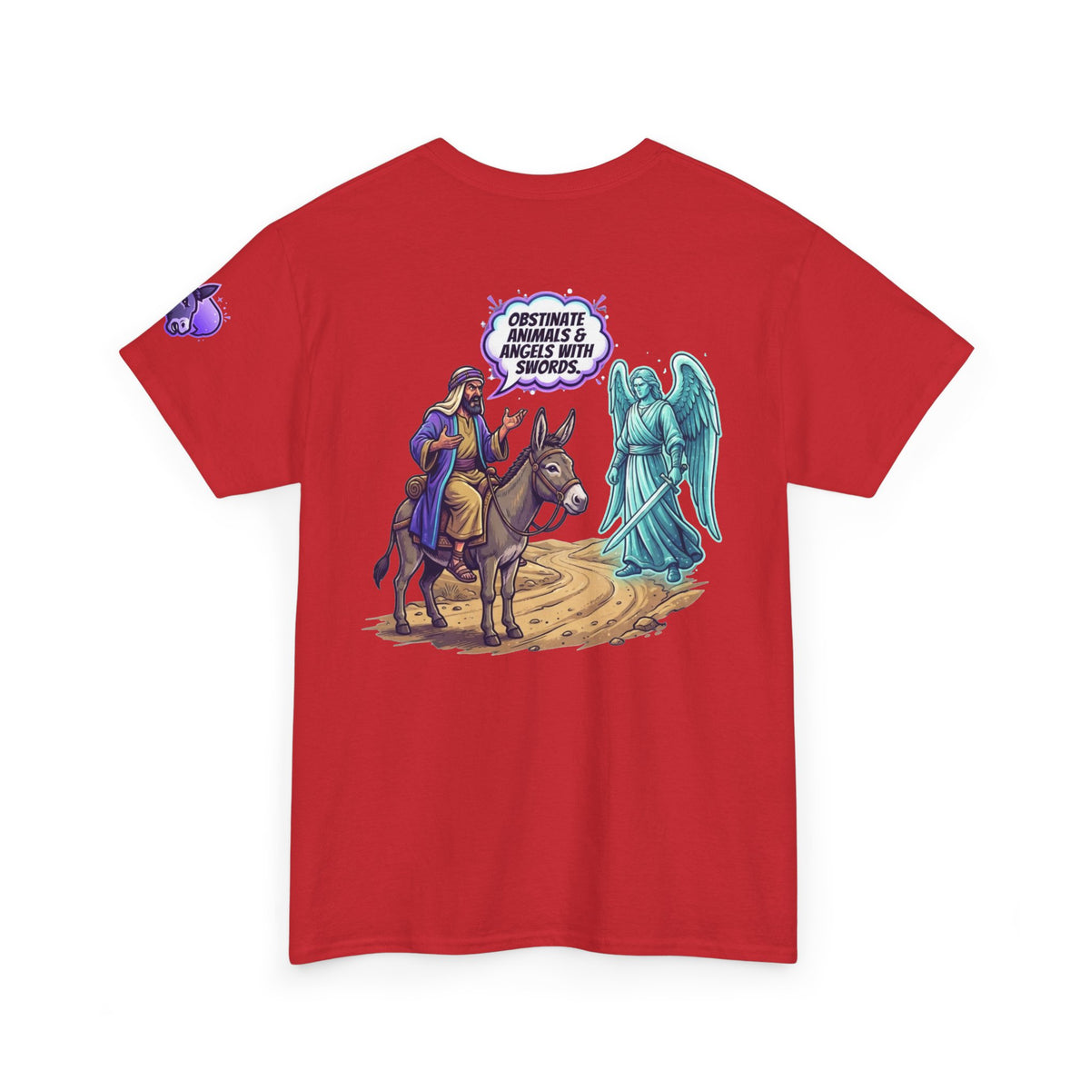 Good Book Series Obstinate Animals & Angels With Swords Premium Graphic Tee