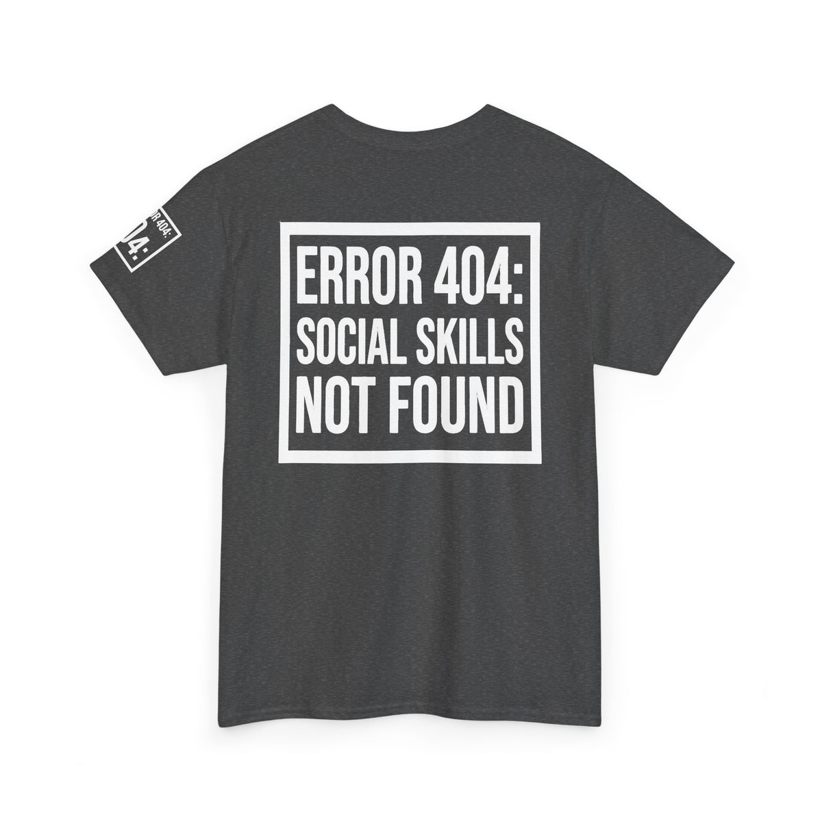 "Social Skills Not Found" Premium Graphic Tee